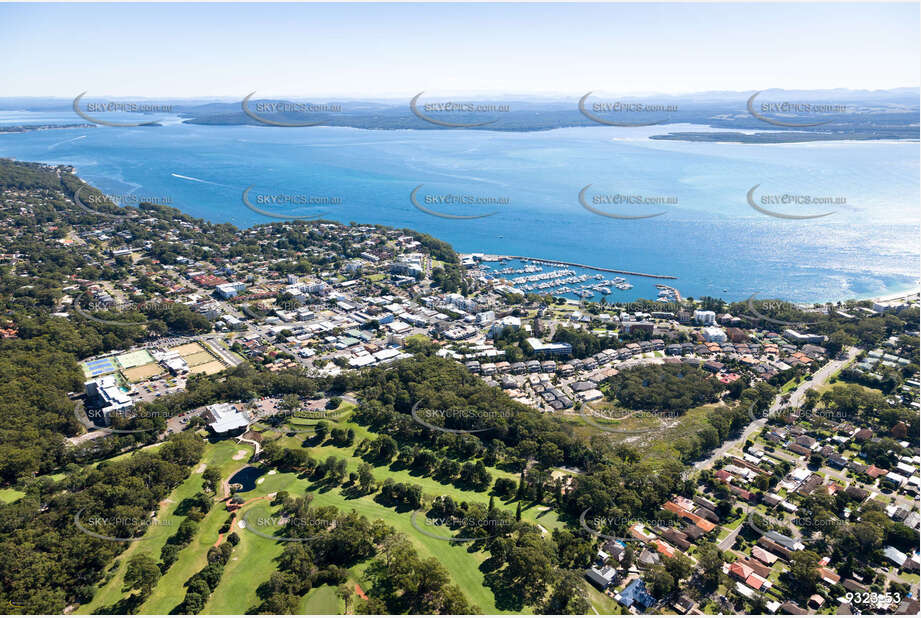 Aerial Photo Nelson Bay NSW Aerial Photography