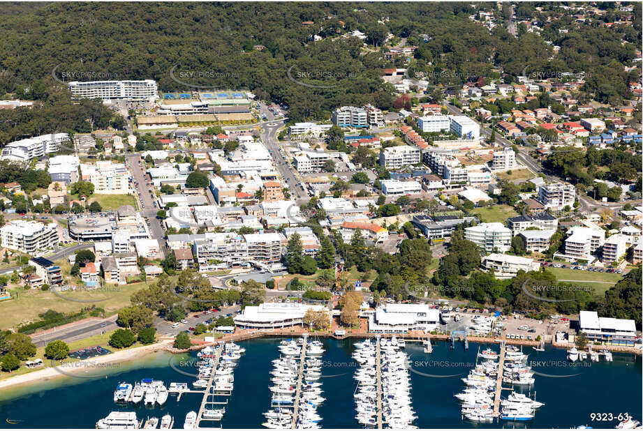 Aerial Photo Nelson Bay NSW Aerial Photography