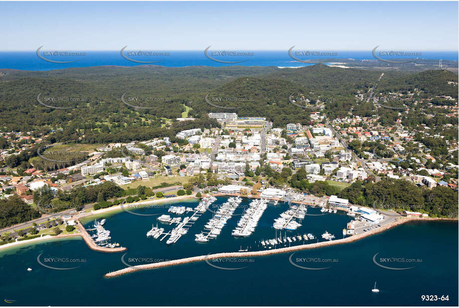 Aerial Photo Nelson Bay NSW Aerial Photography