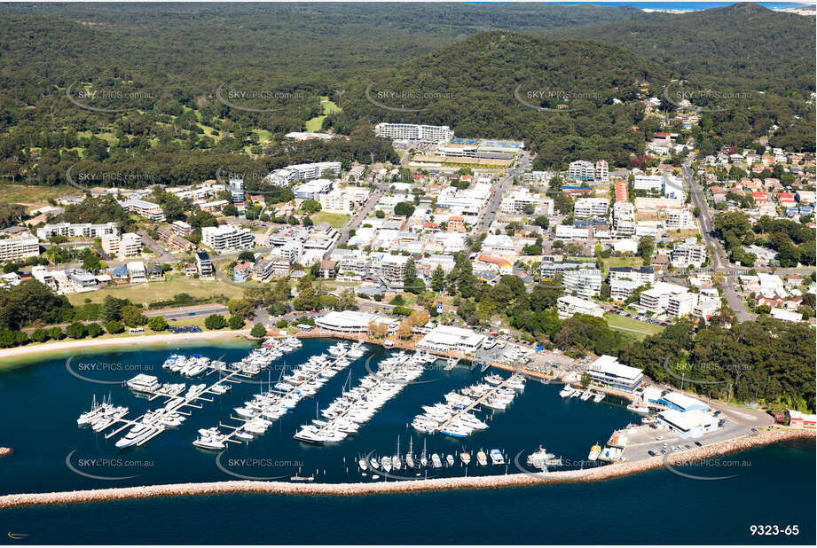 Aerial Photo Nelson Bay NSW Aerial Photography