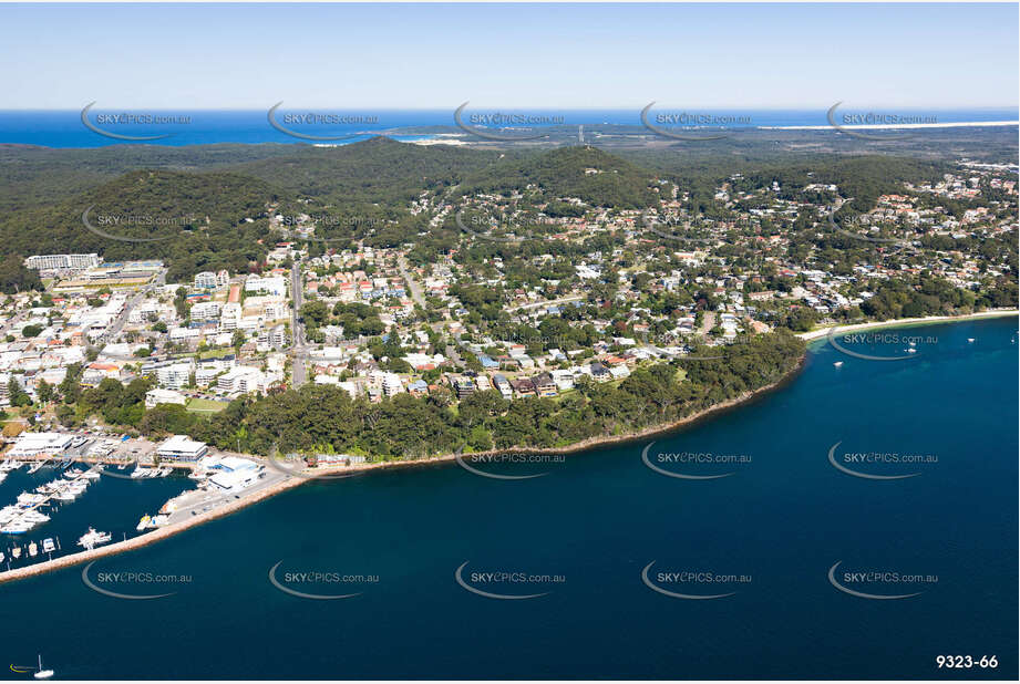 Aerial Photo Nelson Bay NSW Aerial Photography