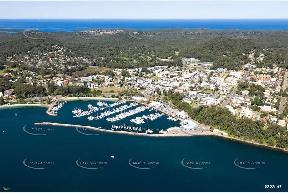 Aerial Photo Nelson Bay NSW Aerial Photography