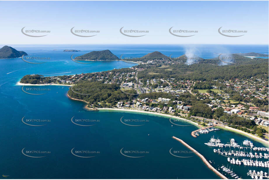 Aerial Photo Nelson Bay NSW Aerial Photography