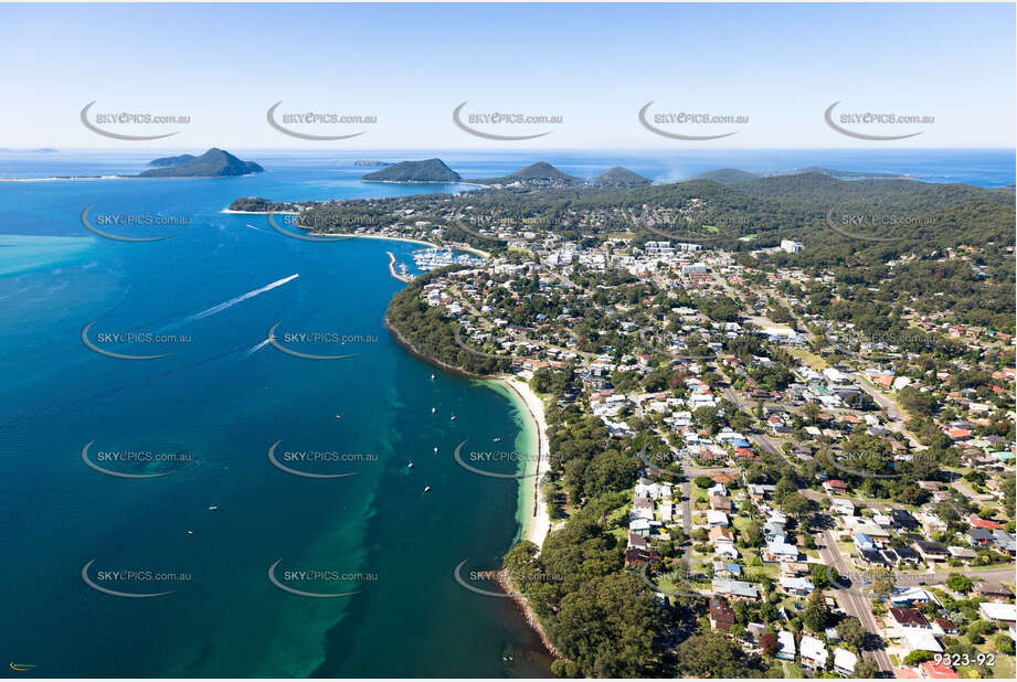 Aerial Photo Nelson Bay NSW Aerial Photography