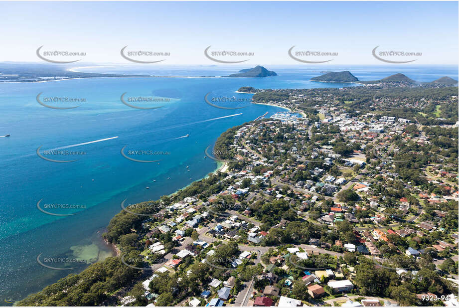 Aerial Photo Nelson Bay NSW Aerial Photography