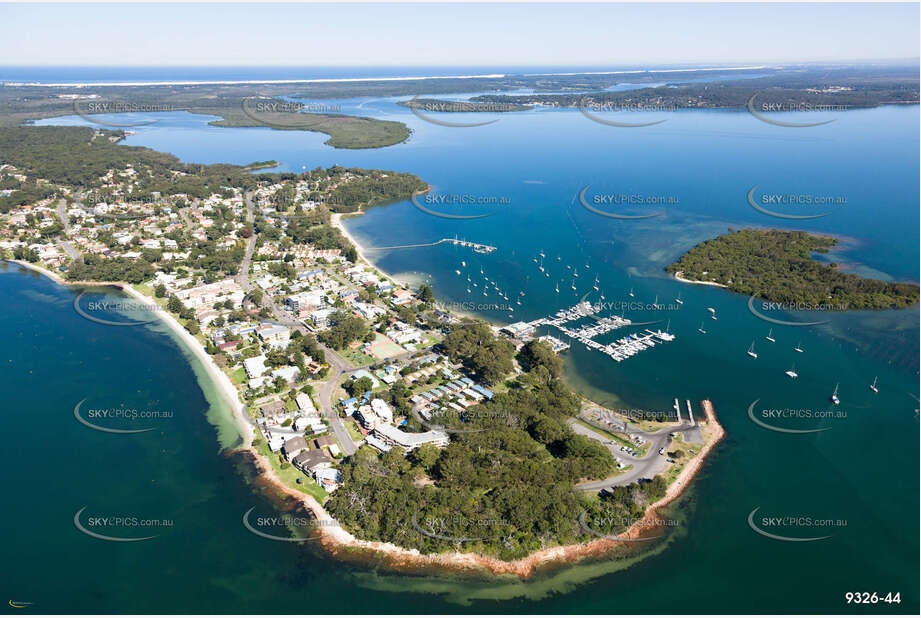 Aerial Photo Soldiers Point NSW Aerial Photography