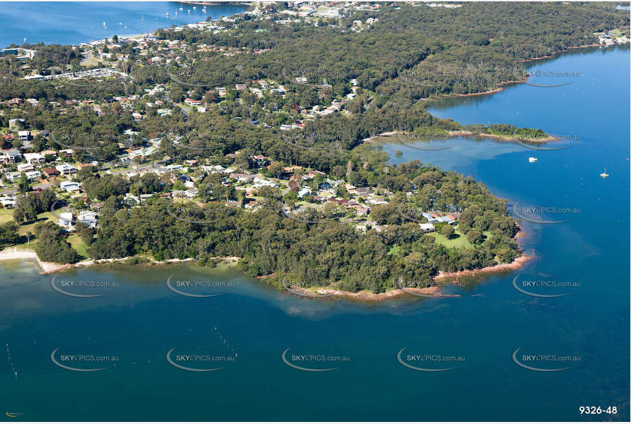 Aerial Photo Soldiers Point NSW Aerial Photography