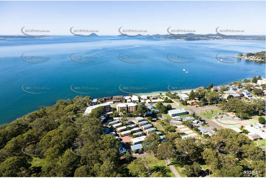 Aerial Photo Soldiers Point NSW Aerial Photography