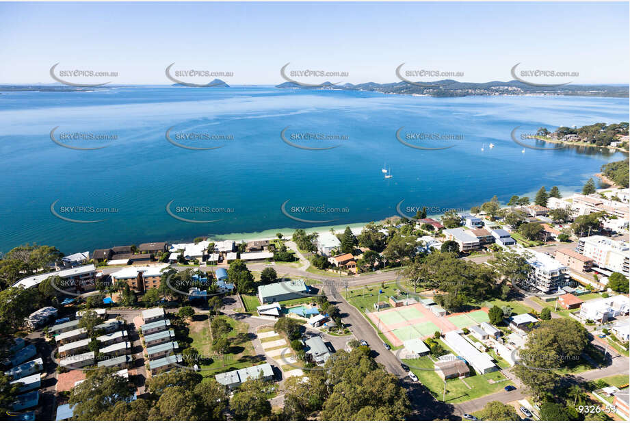 Aerial Photo Soldiers Point NSW Aerial Photography