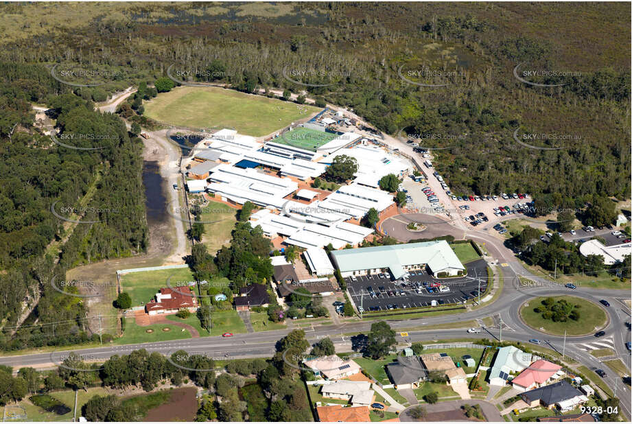 St Philip's Christian College, Port Stephens NSW Aerial Photography