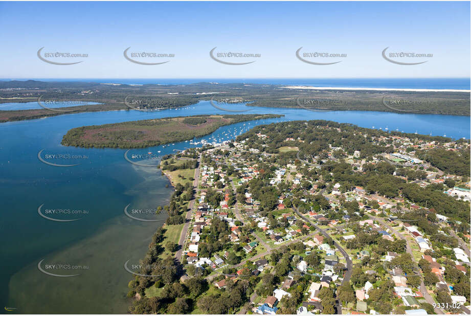 Aerial Photo Lemon Tree Passage NSW Aerial Photography