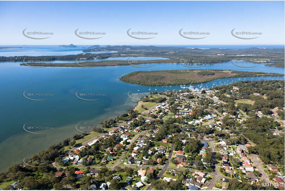 Aerial Photo Lemon Tree Passage NSW Aerial Photography