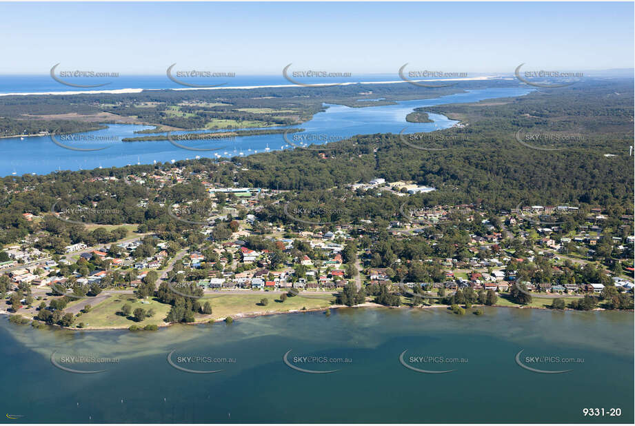 Aerial Photo Lemon Tree Passage NSW Aerial Photography