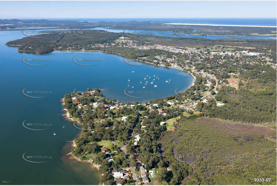 Aerial Photo Tanilba Bay Aerial Photography