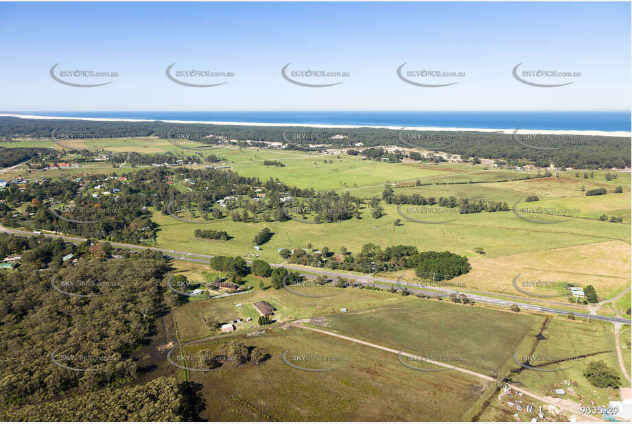 Aerial Photo Salt Ash NSW Aerial Photography