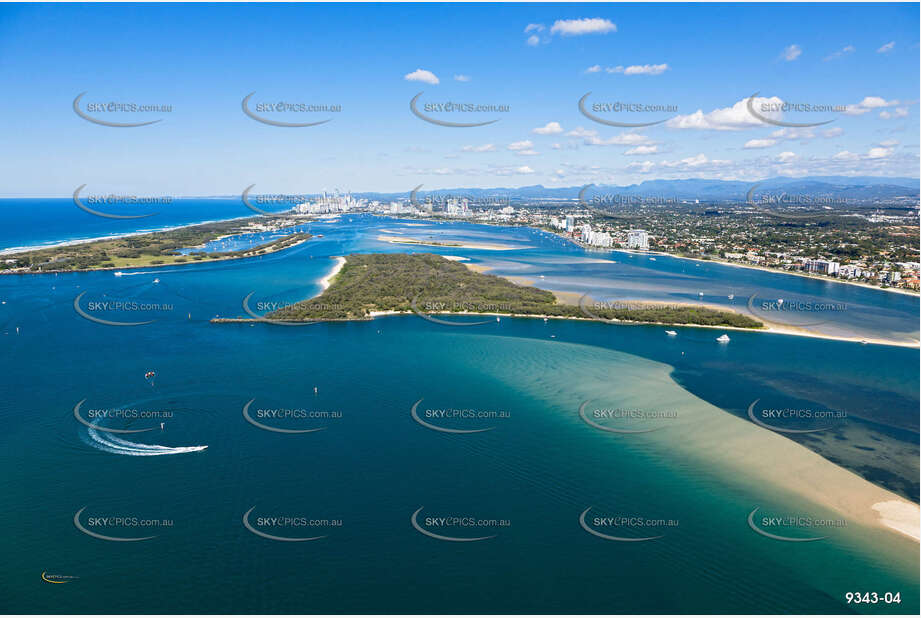 Aerial Photo The Broadwater QLD Aerial Photography