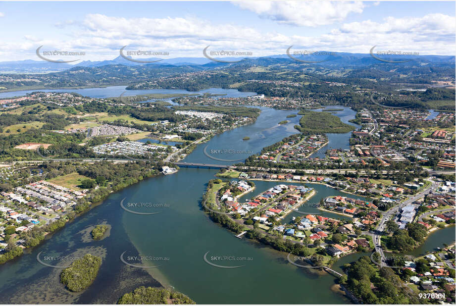 Aerial Photo Tweed Heads West NSW Aerial Photography