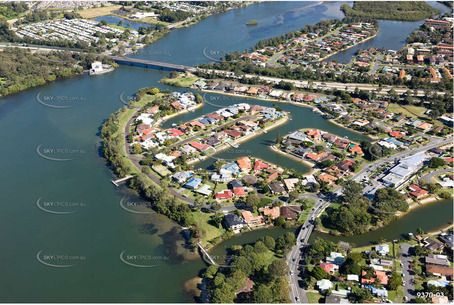 Aerial Photo Tweed Heads West NSW Aerial Photography