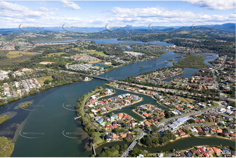 Aerial Photo Tweed Heads West NSW Aerial Photography