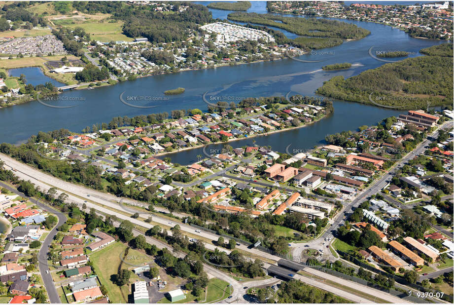 Aerial Photo Tweed Heads West NSW Aerial Photography