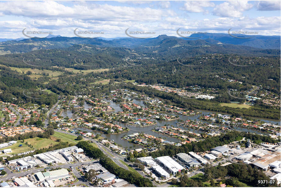 Aerial Photo Currumbin Waters QLD Aerial Photography