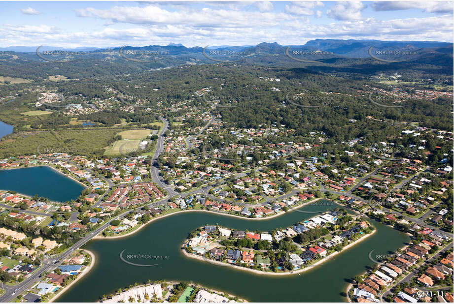 Aerial Photo Currumbin Waters QLD Aerial Photography