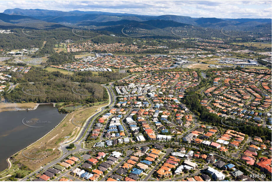 Aerial Photo Varsity Lakes QLD Aerial Photography