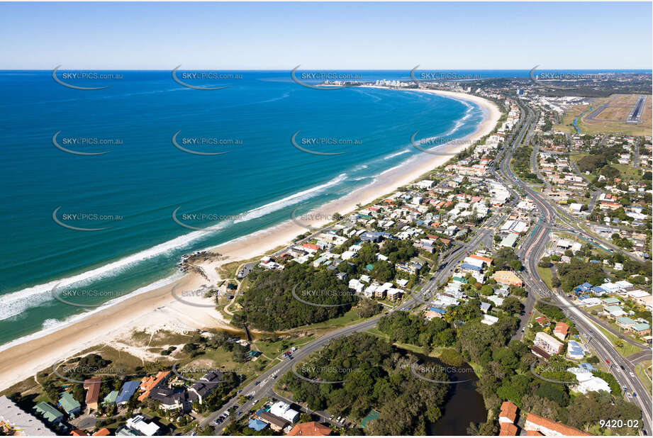 Aerial Photo Tugun QLD Aerial Photography