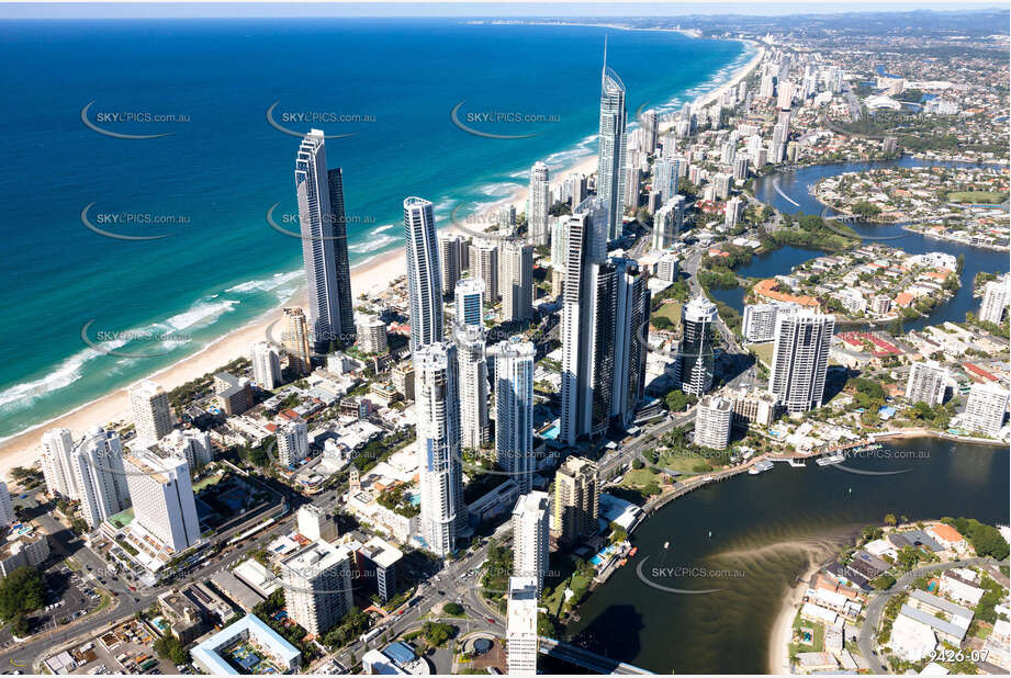 Aerial Photo Surfers Paradise QLD Aerial Photography