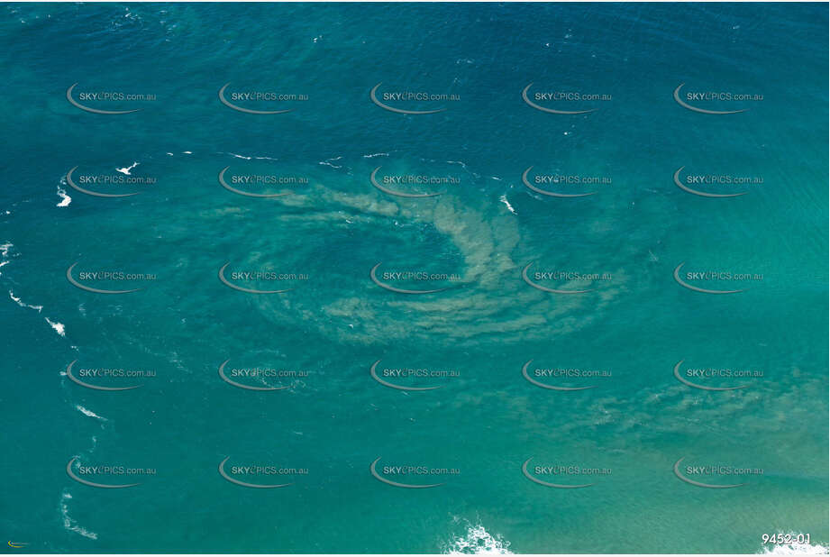 Whirlpool of Fingal Head NSW Aerial Photography
