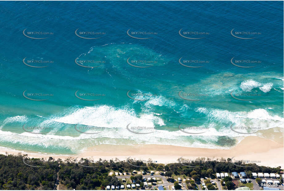 Whirlpool at Fingal Head NSW Aerial Photography