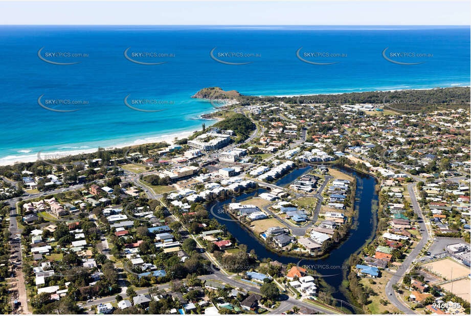 Aerial Photo Cabarita Beach / Bogangar NSW Aerial Photography