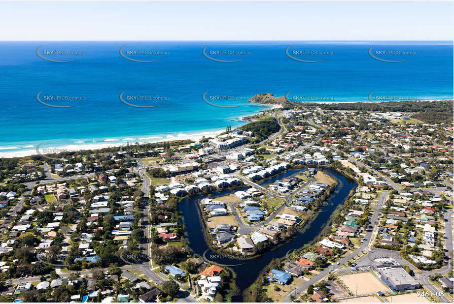 Aerial Photo Cabarita Beach / Bogangar NSW Aerial Photography