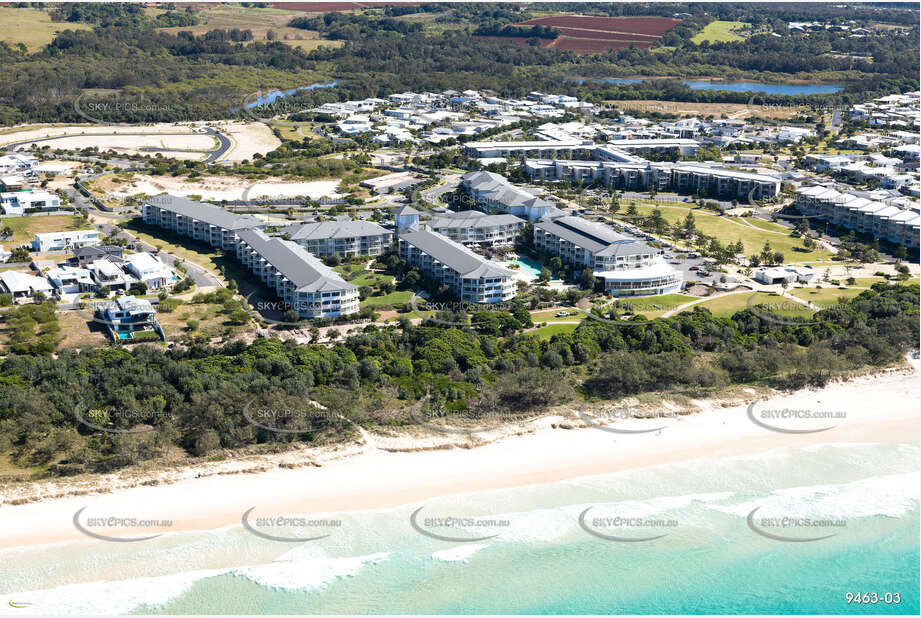 Aerial Photo Salt Village Kingscliff NSW Aerial Photography