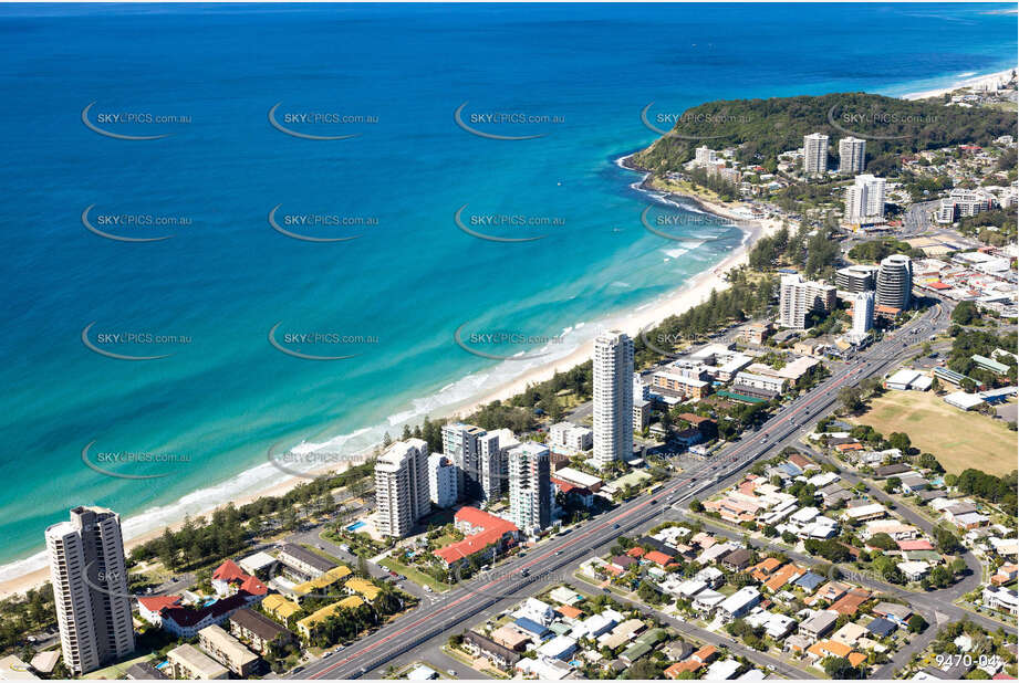 Aerial Photo Burleigh Heads QLD Aerial Photography