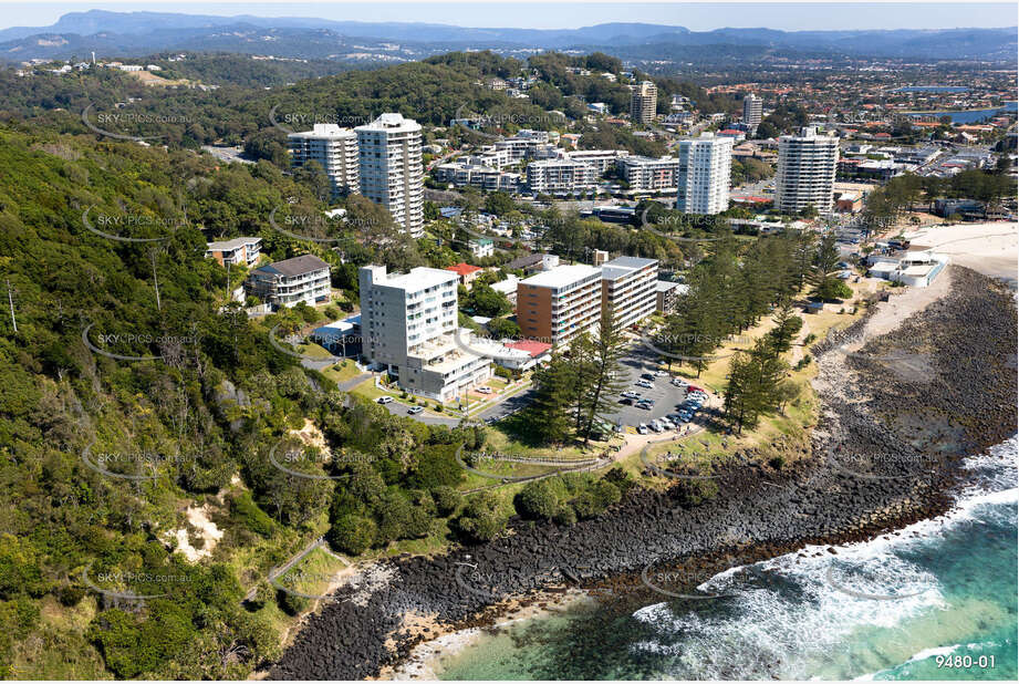 Aerial Photo Burleigh Heads QLD Aerial Photography