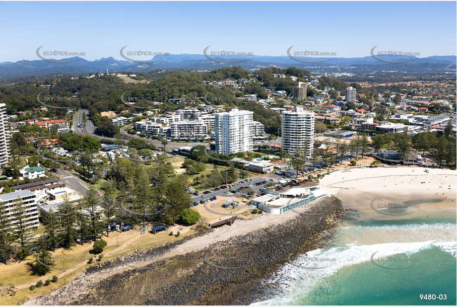 Aerial Photo Burleigh Heads QLD Aerial Photography