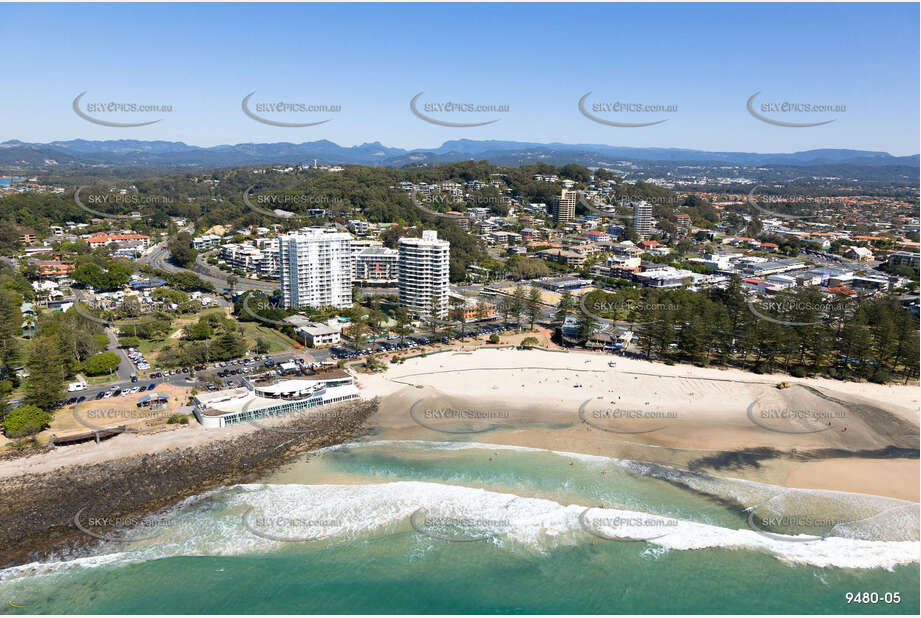 Aerial Photo Burleigh Heads QLD Aerial Photography