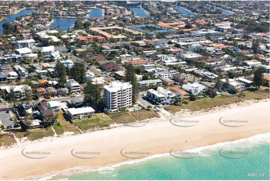 Aerial Photo Mermaid Beach QLD Aerial Photography