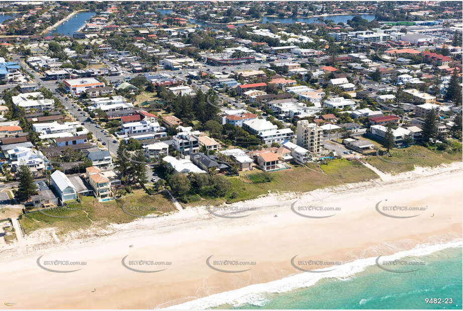 Aerial Photo Mermaid Beach QLD Aerial Photography