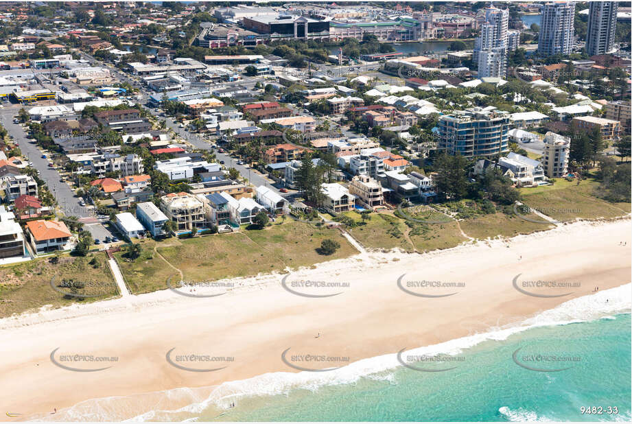 Aerial Photo Mermaid Beach QLD Aerial Photography