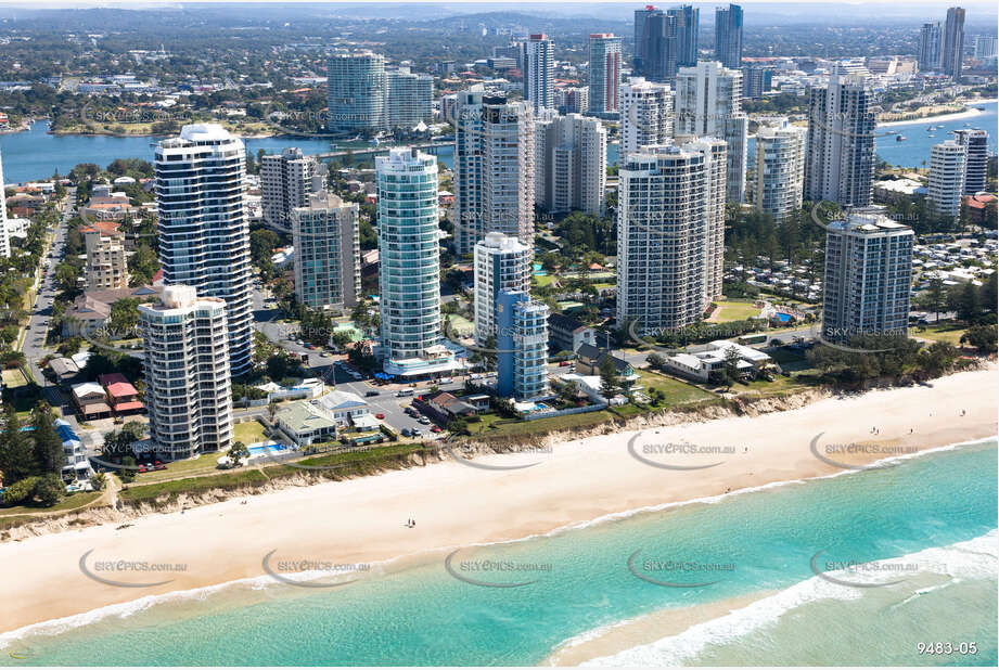 Aerial Photo Main Beach QLD Aerial Photography