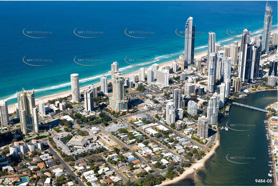 Aerial Photo Surfers Paradise QLD Aerial Photography