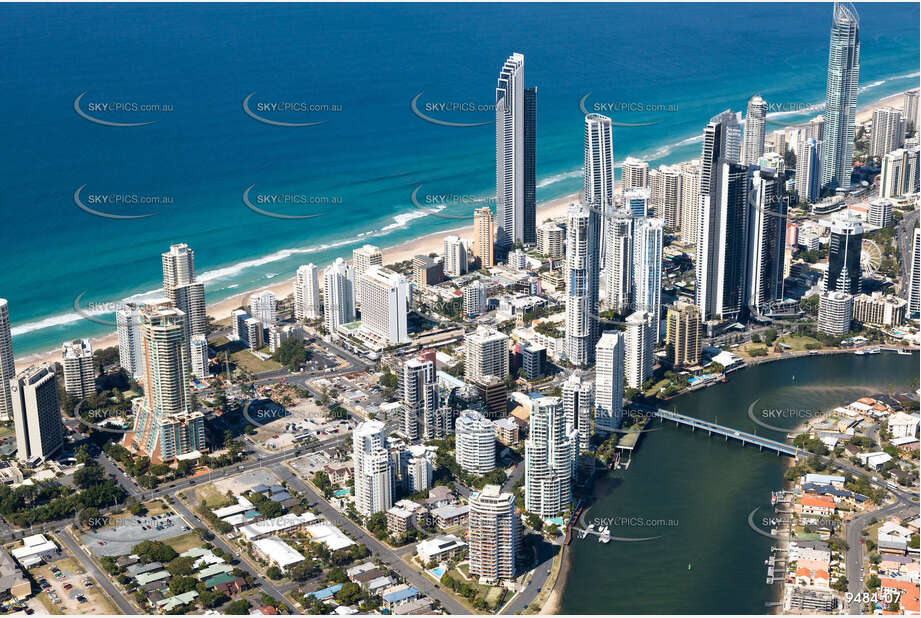 Aerial Photo Surfers Paradise QLD Aerial Photography