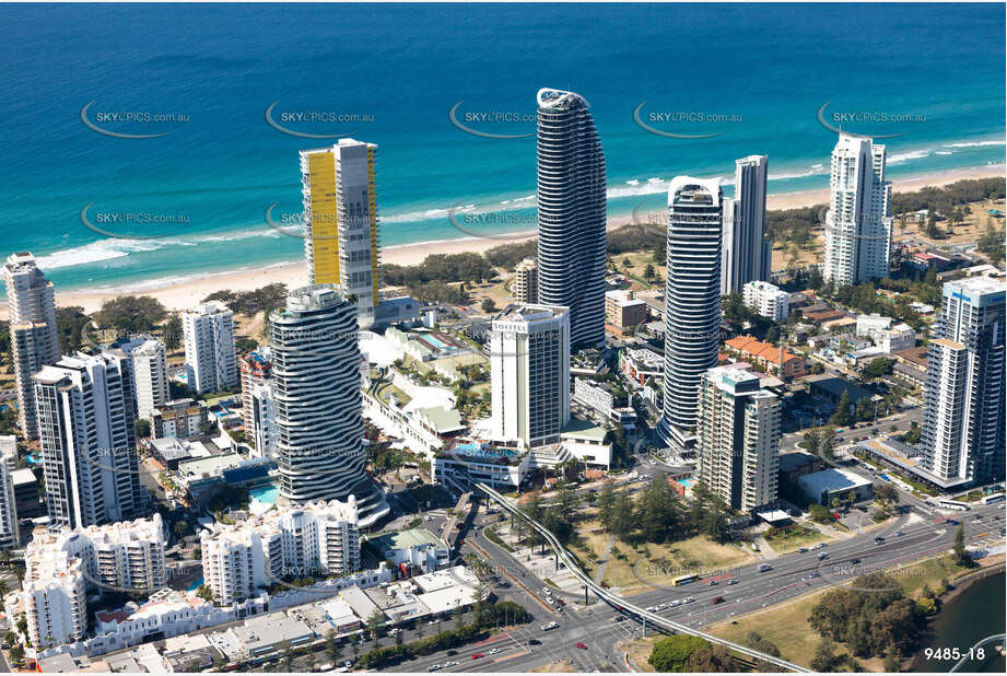 Aerial Photo Broadbeach QLD Aerial Photography