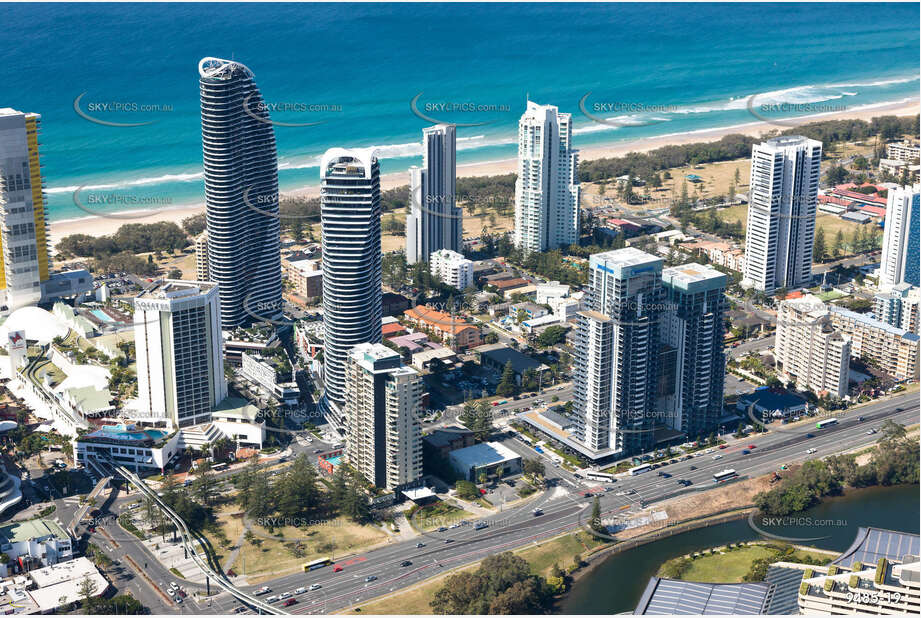 Aerial Photo Broadbeach QLD Aerial Photography