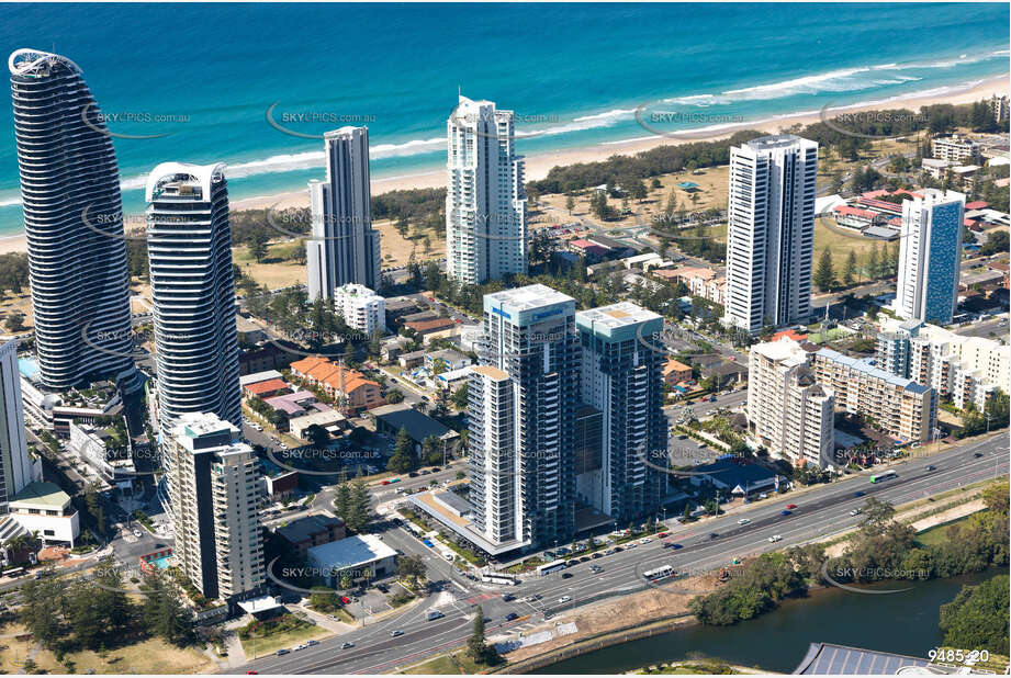 Aerial Photo Broadbeach QLD Aerial Photography