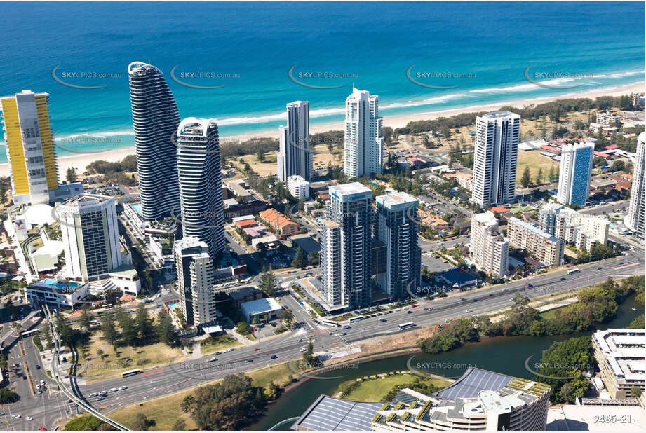 Aerial Photo Broadbeach QLD Aerial Photography