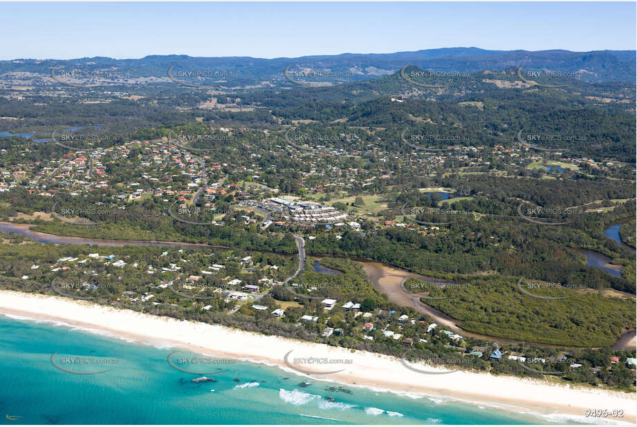 Aerial Photo Ocean Shores NSW Aerial Photography