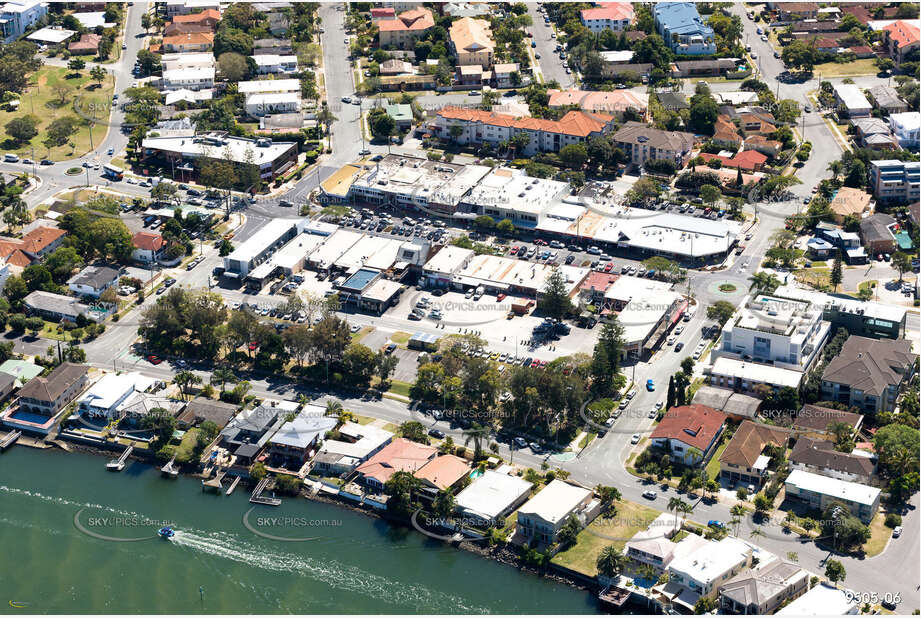 Aerial Photo Chevron Island QLD Aerial Photography